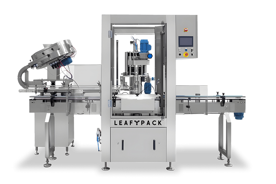 Automatic Capping Machine with Lid Feeder